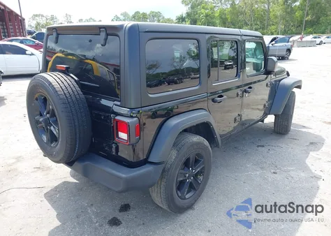 2023 Jeep Wrangler 4-Door Sport Altitude 4X4 z USA, uszkodzony, nr VIN 1C4HJXDN6PW587472